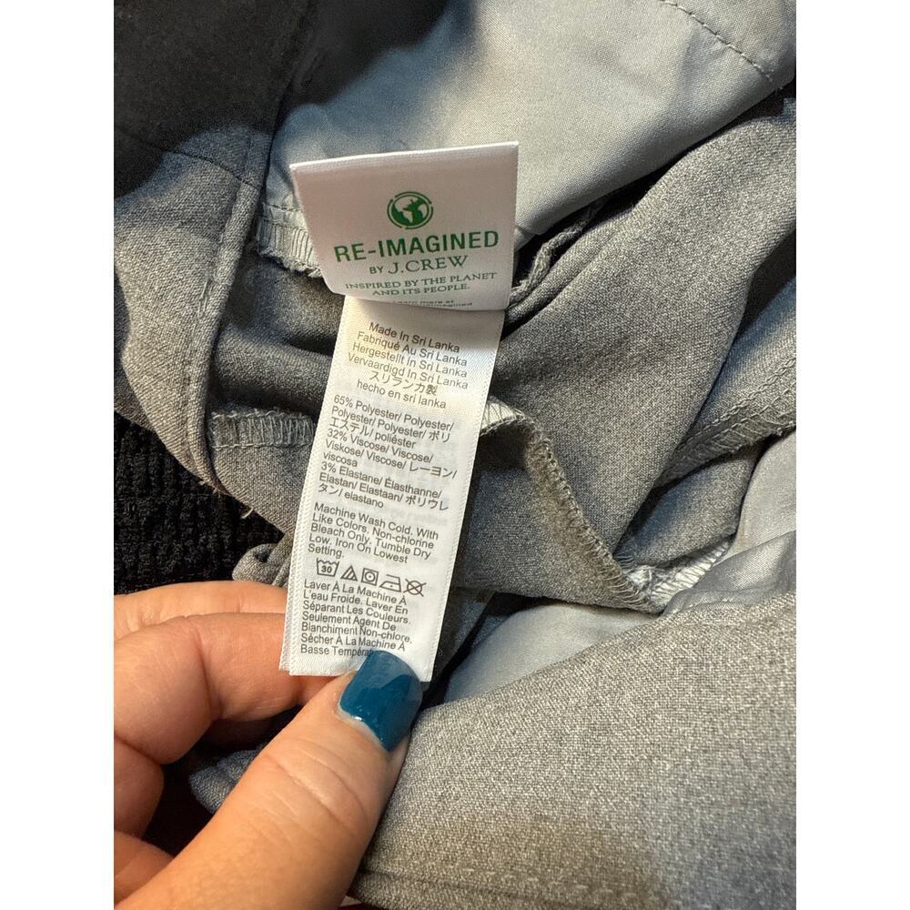 J.CREW RUBY CROP PANT SIZE 6 gray - Picture 6 of 6